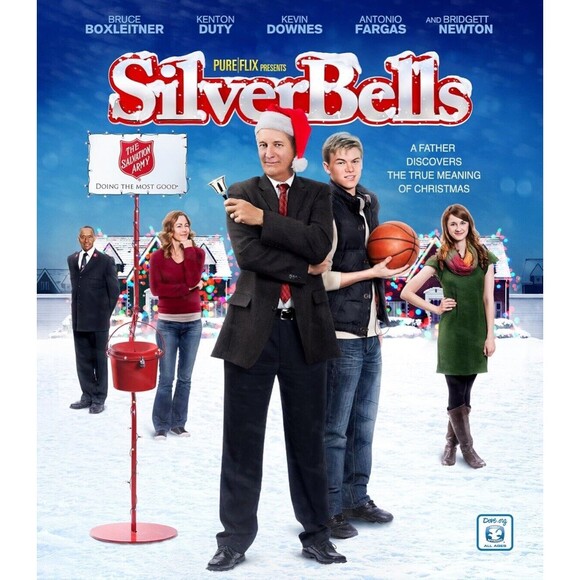 Silver Bells (Blu-ray, 2013) Christmas Holiday Movie Dove Family Approved OOP - Picture 1 of 6